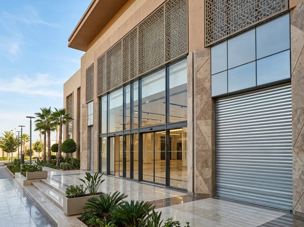 Solutions de portes pour le secteur Commercial — Portes Maroc